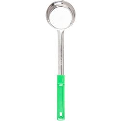 テーブルクラフト カラーハンドルワンピーススプーン 穴なし 6704 4oz グリーン NSP0303
