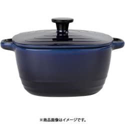 メラミン パールリバーポット 24cm ダークブルー RZI0112