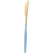 13-0リンクス ブルーゴールド テーブルナイフ(刃付) OLV1301