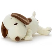 PEANUTS Cacao シリーズ すやすやフレンド ぬいぐるみ S スヌーピー（ホワイト＆ミルク） [対象年齢：6歳～]