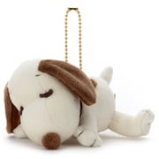 PEANUTS Cacao シリーズ すやすやフレンド ボールチェーンマスコット スヌーピー（ホワイト＆ミルク） [対象年齢：6歳～]