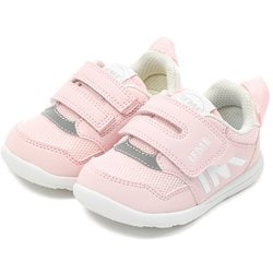 IFME ベーシックカラーワンベルト ベビー スニーカー ピンク 13cm 205301
