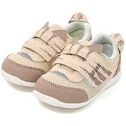 IFME PARK ワンベルトネコチャン ベビー スニーカー ベージュ 13cm 205305