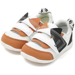 IFME PARK ワンベルトねこちゃんスニーカー ベビー ウォーキングシューズ WHITE 12.5cm 20-5305