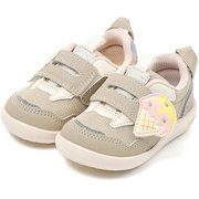 IFME ワンベルトアイスクリーム ベビー スニーカー ベージュ 14.5cm 205307
