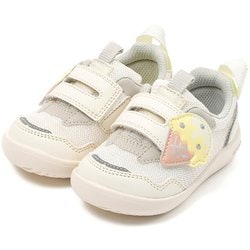 IFME ワンベルトアイスクリーム ベビー スニーカー ホワイト 12cm 205307
