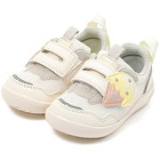 IFME ワンベルトアイスクリーム ベビー スニーカー ホワイト 14cm 205307