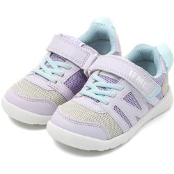 IFME LIGHT 軽量ソールスニーカースリムタイプ キッズ ウォーキングシューズ PURPLE 19cm 20-5311