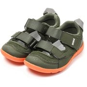 IFME ダブルベルトウォーター キッズ ウォーターシューズ グリーン 15cm 205320