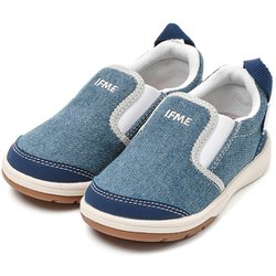 IFME ベーシックカラースリッポン キッズ スニーカー ネイビー 18cm 205321