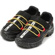 IFME+K vibramソール サマー キッズ ハイキングシューズ ブラック 18cm 205350