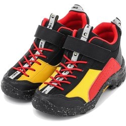 IFME+J vibramソール ミドルカットブーツ キッズ ハイキングシューズ ブラック 20cm 205353