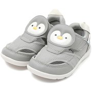 IFME PARK K アニマルウォーター キッズ ウォーターシューズ グレー 16.5cm 205355