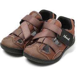 IFME ifmeｘNANGA アウトドアサマー キッズ ウォーターシューズ ブラウン 15.5cm 205357