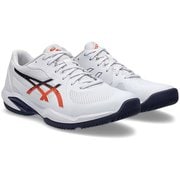 ソリューションスイフト エフエフ2 オールコート メンズ テニスシューズ WHITE/NOVA ORANGE（102） 25.5cm 1041A466
