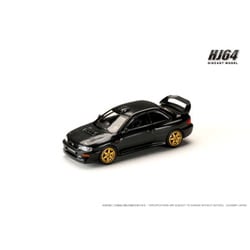 HJ647041BK 1/64 スバル インプレッサ 22B STi Version GC8 Rally Base Car CARBON BLACK [ダイキャストミニカー]