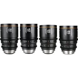 LAO0710 [LAOWA Nanomorph LF 4レンズ（32mm/42mm/55mm/85mm）セット フレアカラー：Amber 受注生産品]