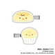 スタジオハヌル×サンリオキャラクターズ ヘアクリップ 03. ポポ