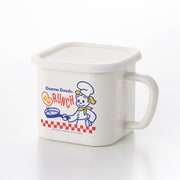 OG-19 [オサムグッズ ブランチ ホーロー マルチスクエアポット]
