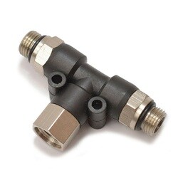 3052 PROFIX AIR-SYSTEMS エアホースジョイント1/8（S）メス～1/8（S）オス2連 [エアブラシ用品]
