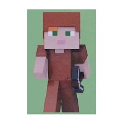 Minecraft（マインクラフト） メタルフィグ W3 革装備のアレックス [塗装済完成品フィギュア]