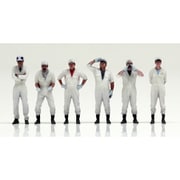 機動警察パトレイバー×figreal 1/60スケール 特車二課整備班 6体セット [塗装済完成品フィギュア]