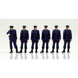 機動警察パトレイバー×figreal 1/60スケール 警察官 6体セット [塗装済完成品フィギュア]