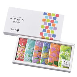 以花伝心 6種 詰め合わせ 香の心 スティック 〈お香〉 [以花伝心 詰め合わせ 香の心 お香 スティック]