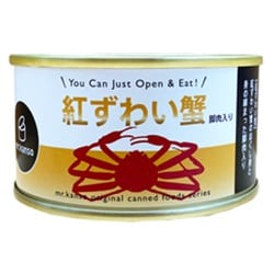 紅ずわい蟹棒肉入り缶 100g