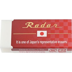 Radar消しゴム Shrine レッド EP-RJ-200-SR