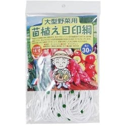 大型野菜用苗植え目印網 30m
