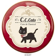 C.C.キャッツ 肉球 チョコ缶 61g