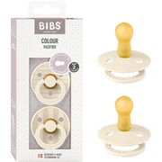 おしゃぶり カラー 2個セット サイズ2(6~18か月) PB Ivory/Vanilla BIBS12015104