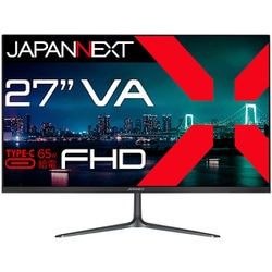 液晶モニター/27型/フルHD（1920×1080）/VAパネル/非光沢/HDMI×1 USB-C×1/2年保証 JN-V27FHD-C65W