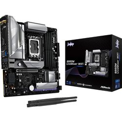 Intel B860チップセット搭載 Micro-ATX マザーボード B860M LiveMixer WiFi