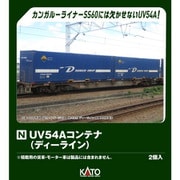 23-585-B Nスケール アクセサリー UV54Aコンテナ（ディーライン） 2個入 [鉄道模型用品]