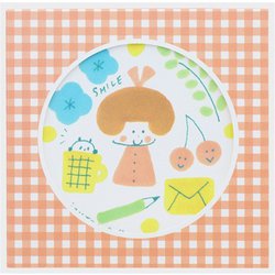 サンスター文具 mizutama2 スクエアメモ 2種セット シャボン玉柄