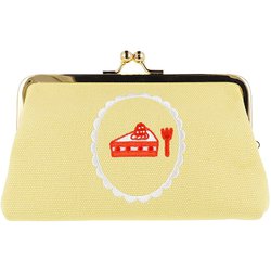 楽天市場】ちいかわ ペンポーチ 畳刺繍がま口ポーチ ベージュ