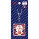 QE109 [限定 アクリルキーホルダー レトロ郵便 オビワン]