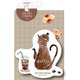 限定 ステッカー cafe トコロコムギ QZ38