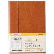 2025年4月始まり ウィークリー手帳 NOLTY（ノルティ） キャレルB6ウィーク1（キャメル） 2025-9087