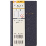 2025年4月始まり ウィークリー手帳 NOLTY（ノルティ） ワイド2（ダークネイビー） 2025-9101