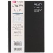 2025年4月始まり 手帳 NOLTY(ノルティ) ティオA5マンスリー(ブラック) 2025-9300