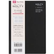 2025年4月始まり ウィークリー手帳 NOLTY（ノルティ） ティオA5ブロック2W（ブラック） 2025-9306
