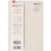 2025年4月始まり ウィークリー手帳 NOLTY(ノルティ) ティオA5レフト(グレー) 2025-9313