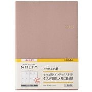 2025年4月始まり ウィークリー手帳 NOLTY（ノルティ） アクセスA5-5（ピンクベージュ） 2025-9684