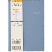 2025年4月始まり 手帳 NOLTY（ノルティ） アクセスB6マンスリー日曜始まり（ブルー） 2025-9697