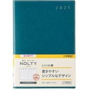 2025年4月始まり ウィークリー手帳 NOLTY（ノルティ） エクリB6-6（ディープブルー） 2025-9902