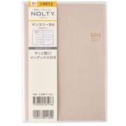 2025年4月始まり 手帳 NOLTY（ノルティ） マンスリーB6-i日曜（ベージュ） 2025-9912