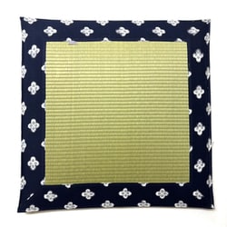 御前座布団 久留米絣（緑） 65cm NO.900